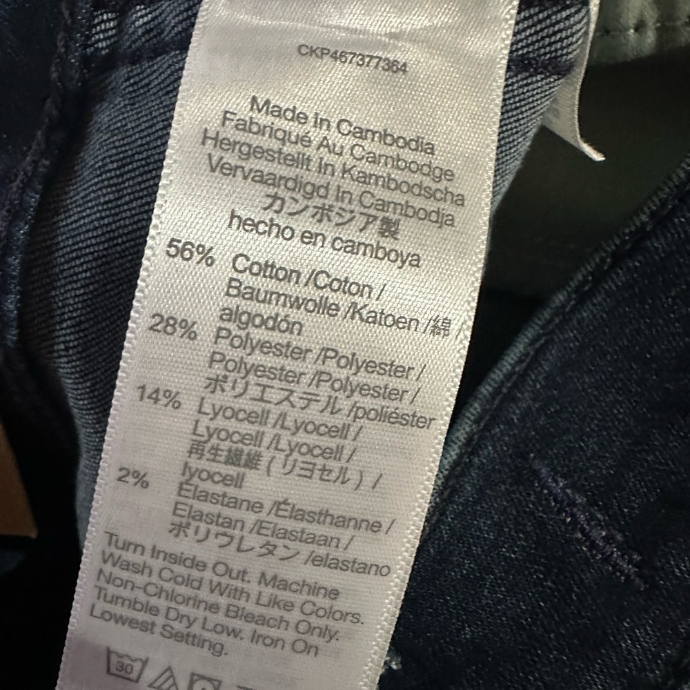 Madewell Stovepipe High Rise Jeans Larchley Wash Size 26 - Picture 10 of 14